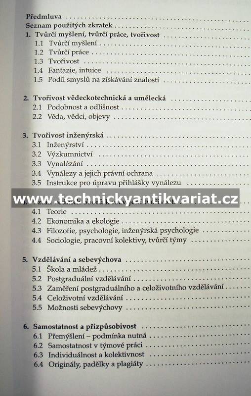 Rozvíjení tvořivosti techniků - Ladislav Votruba (2000)