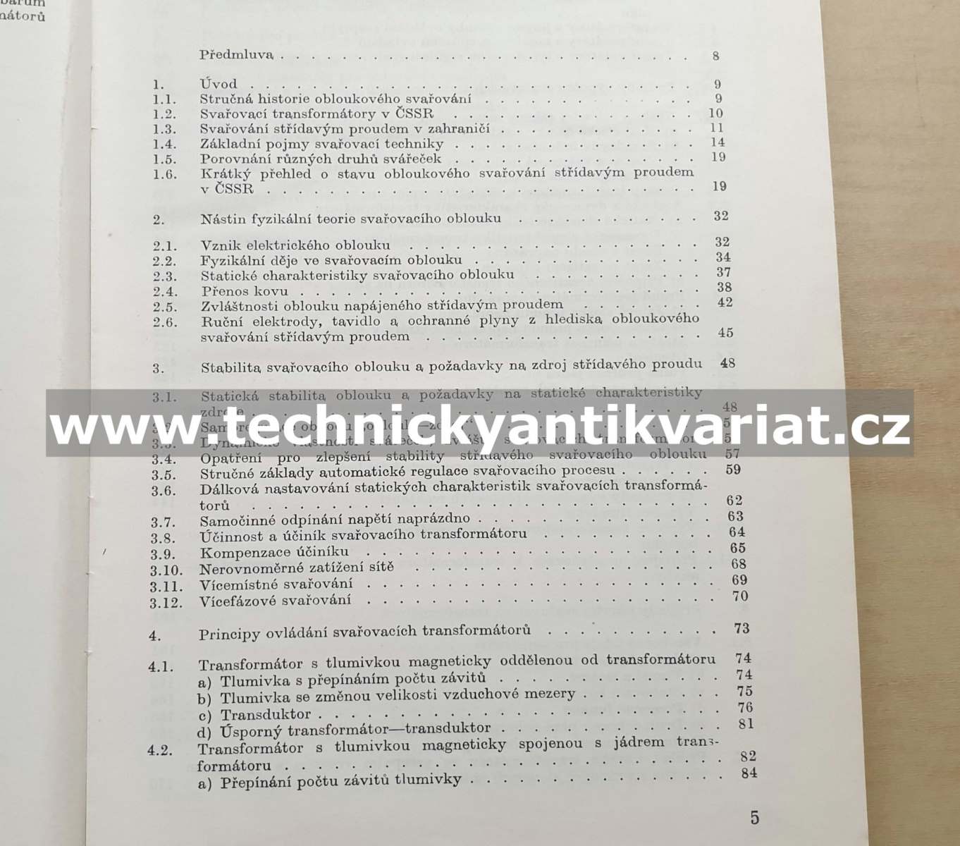 Transformátory pro obloukové svařování - Kruml, Štefl (1985)