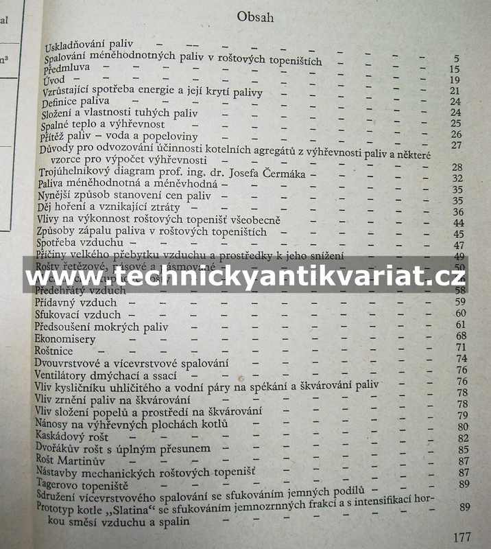 Uskladňování paliv, Spalování méněhodnotných paliv v roštových topeništích (1957)