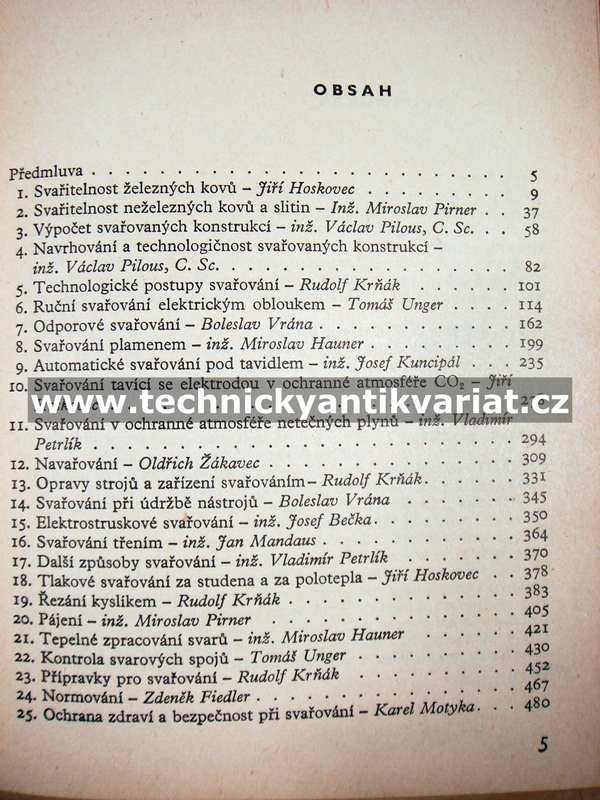 Kapesní příručka svařování, řezání, pájení - Rudolf Krňák (1962)