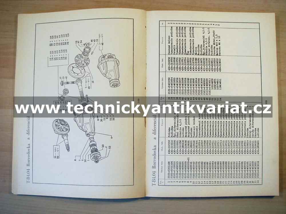 Lada 1500 - katalog náhradních dílů (1982)