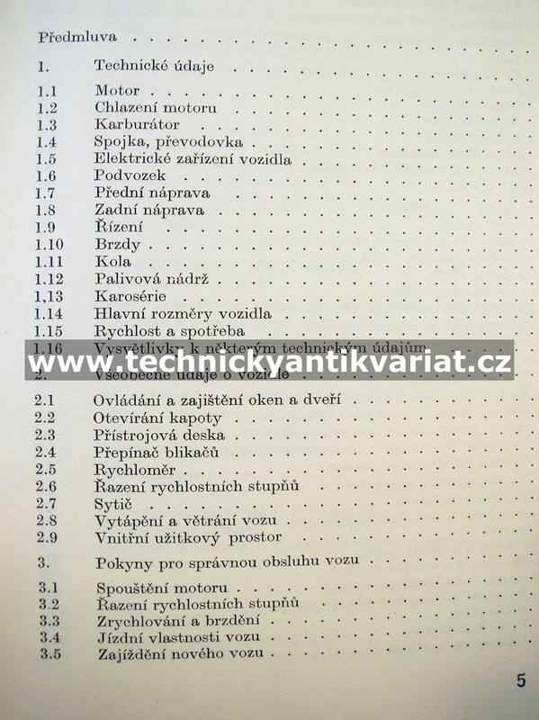 Trabant 600 a 601 - údržba a opravy vozů - Šlehofér (1971)