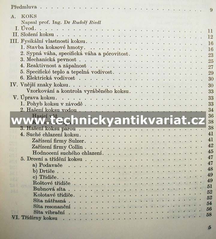 Plynárenství III. Perna, Riedl (1957)
