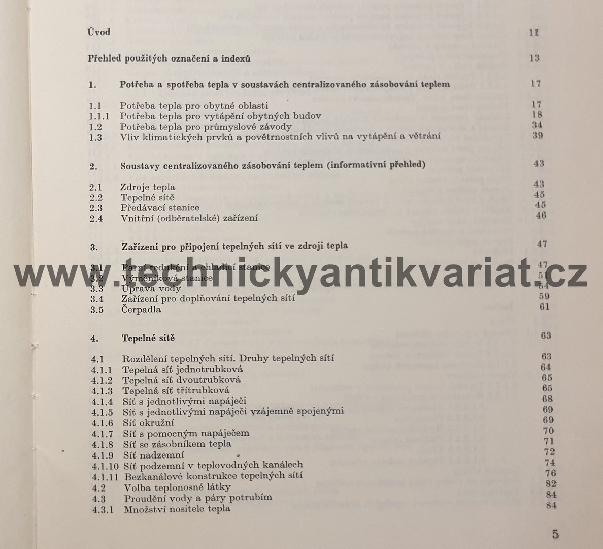 Soustavy centrálizovaného zásobování teplem - J.Cikhart (1977)