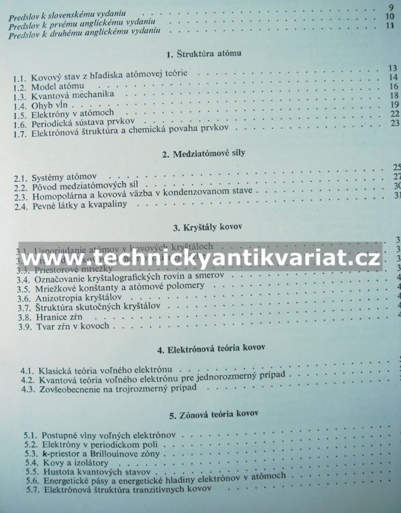 Základy fyziky kovov - A.H. Cottrell (1962)