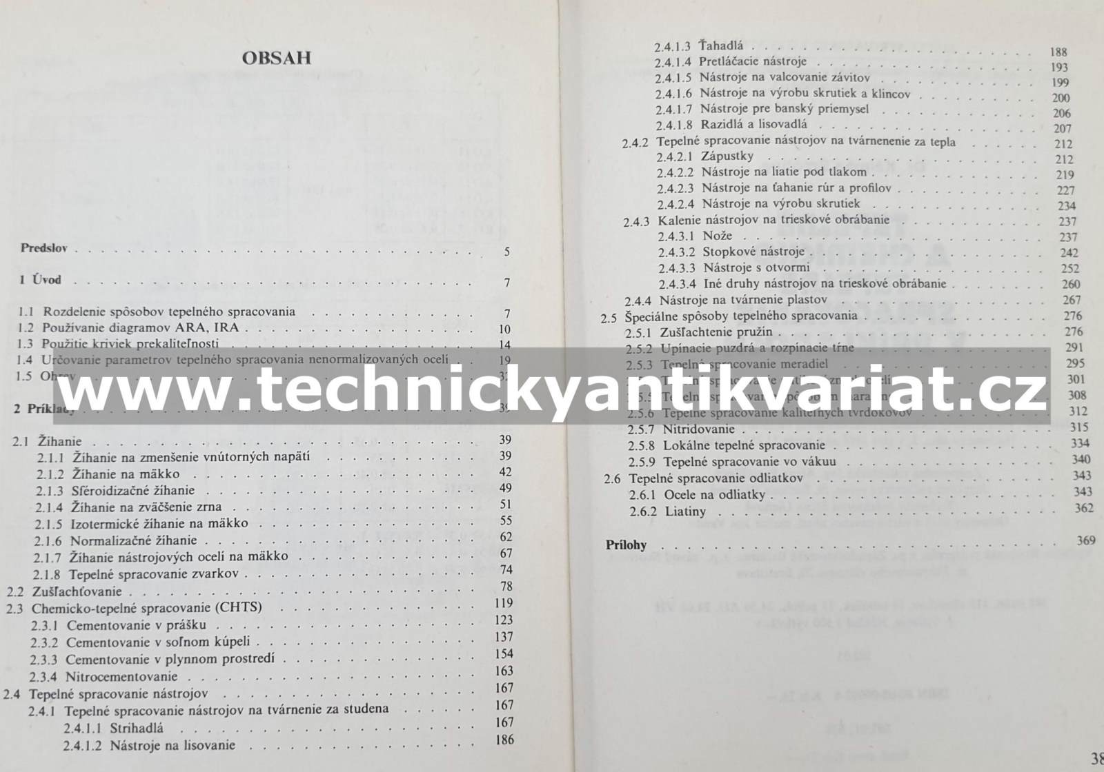 Tepelné a chemickotepelné spracovanie v príkladoch - K. Smoling (1989)