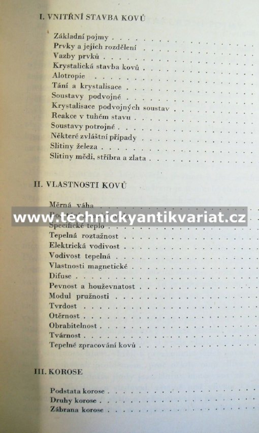 Metalografie neželezných kovů - Vojtěch Jareš (1955)