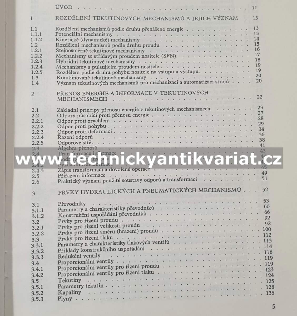 Hydraulické a pneumatické mechanismy - Prokeš, Vostrovský (1988)