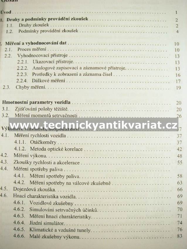 Zkoušení a diagnostika motorových vozidel - František Vlk (2001)