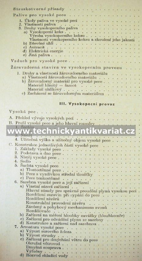 Výroba surového železa I. - Miroslav Makarius (1962)