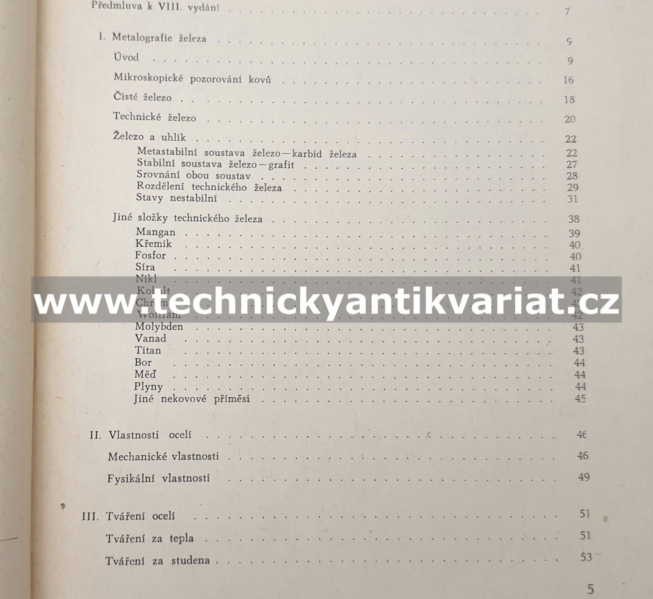 Ocel - Vojtěch Jareš (1962)