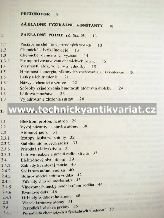 Všeobecná chémia - L.Žúrková (1985)