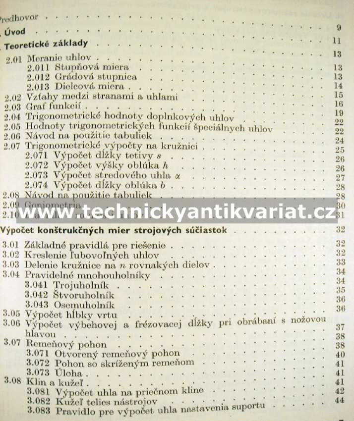 Elementárna trigonometria pre technikov - A.Richard (1966)