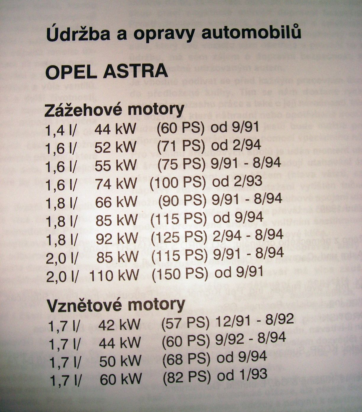 Opel Astra - H.R.Etzold - Jak na to? č.22 (1999)