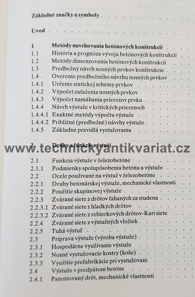 Zásady vystužovánia betonových konštrukcií - Dušan Majdúch (1984)