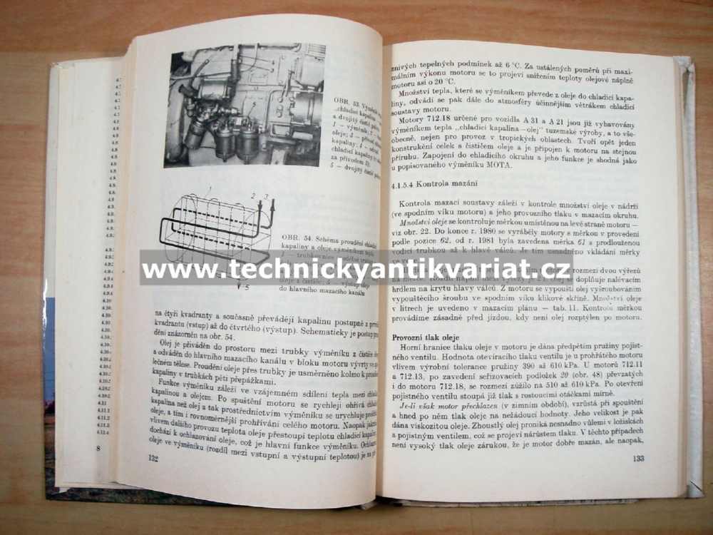 Avia A30, A15, A20, A31, A21 - údržba, obsluha a opravy - Trpkoš (1989)
