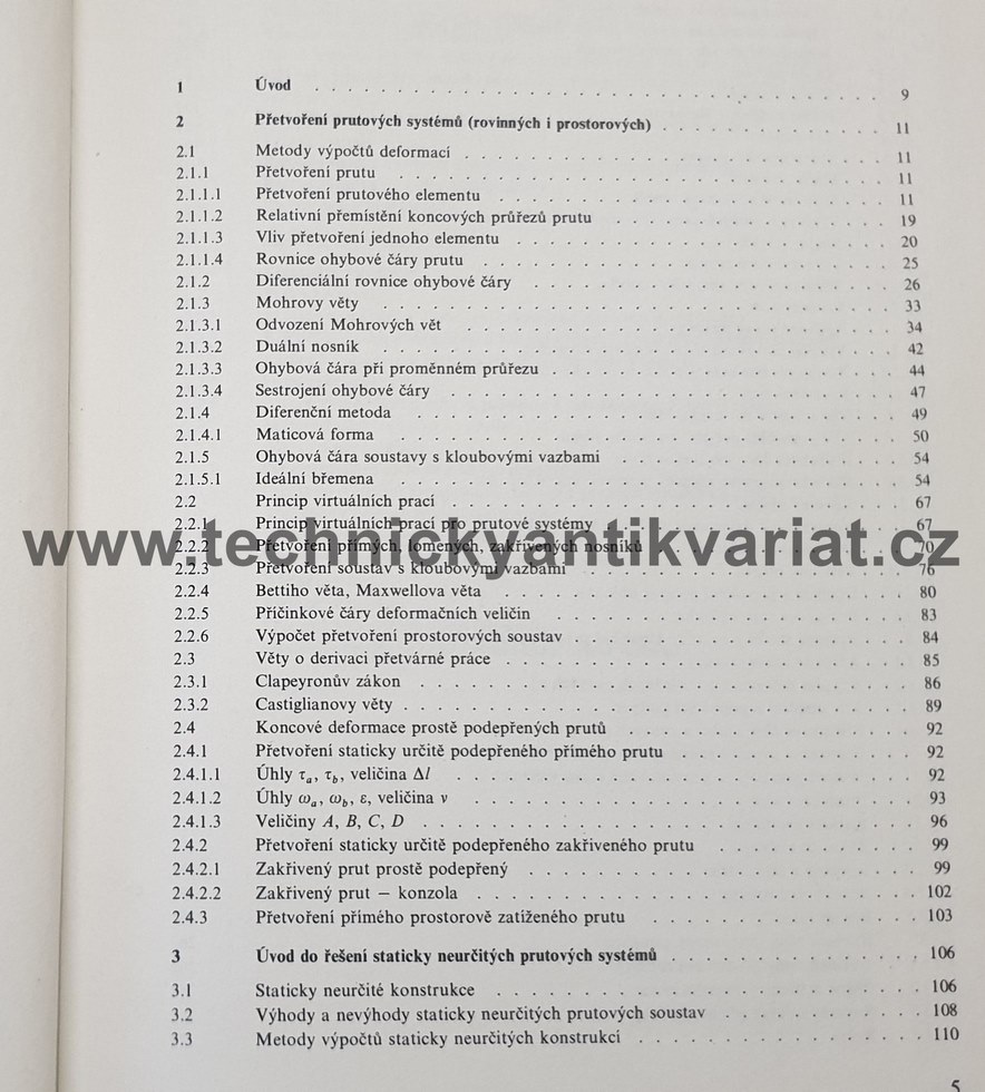 Statika stavebních konstrukcí II. - Chobot, Benda, Hájek, Novotný (1983)