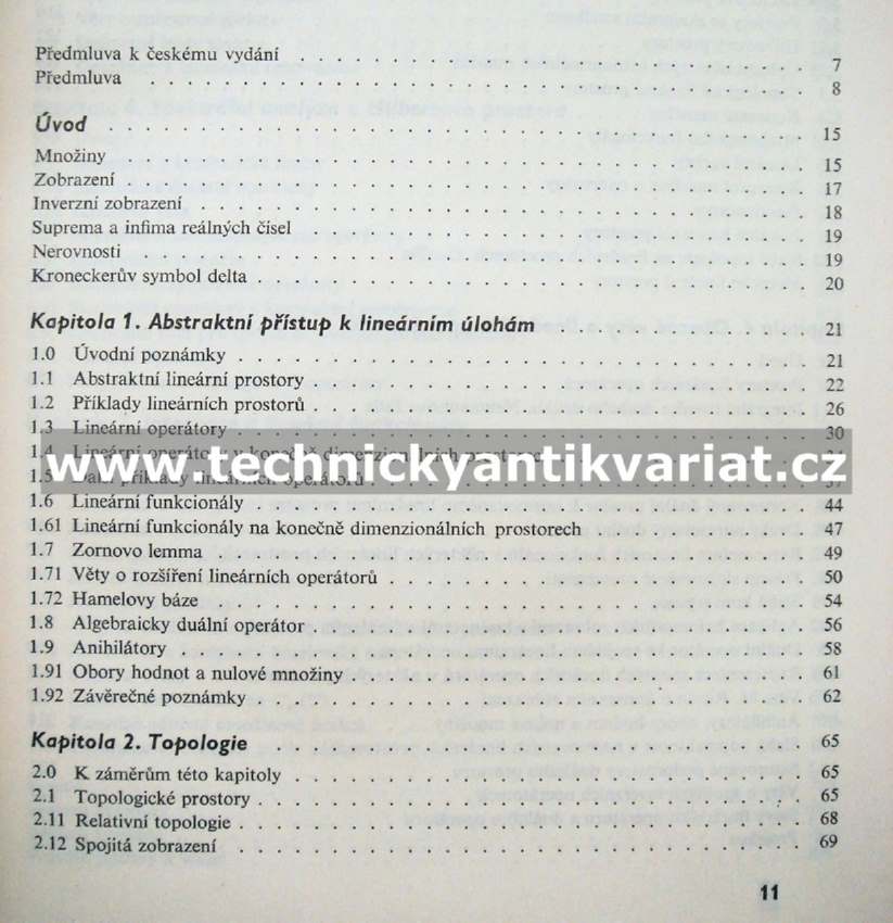 Úvod do funkcionální analýzy - A.E.Taylor (1973)