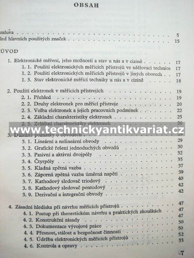 Elektronické měření - Josef Horák (1954)