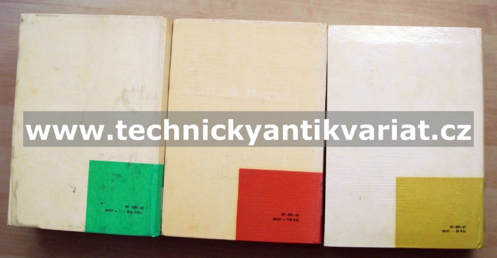 Zemědělská výroba v číslech 1,2,3 - Čvančara (1962, 1965, 1967)