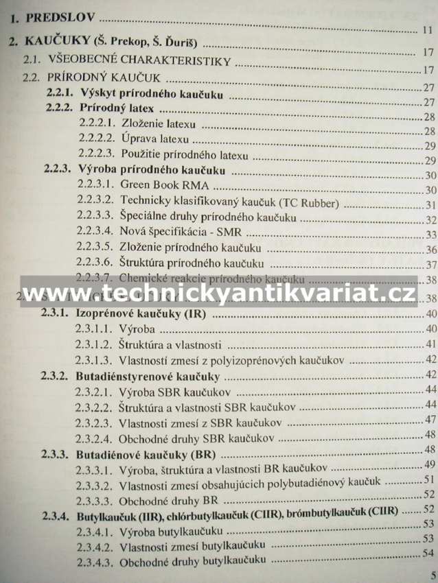 Gumárská technologia I. (1998)