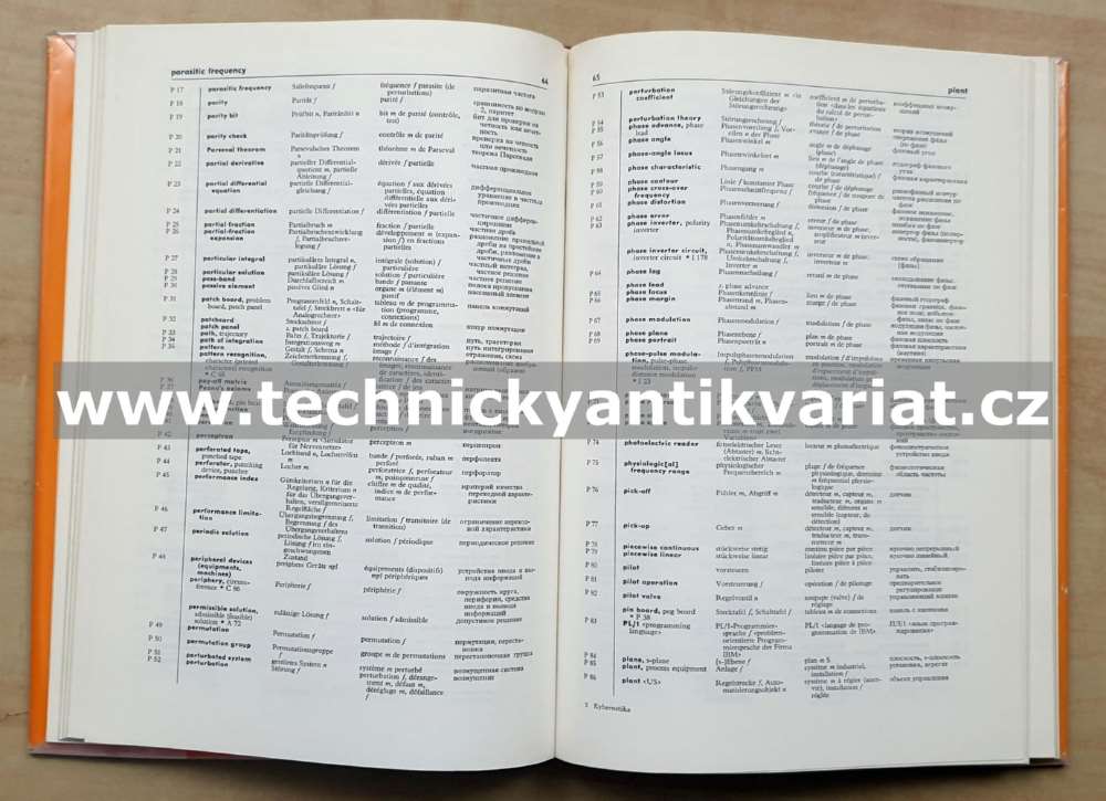 Technický prekladový slovník - kybernetika  (1974)