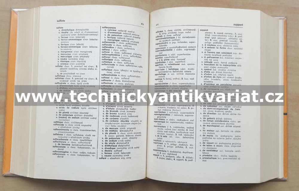 Technický prekladový slovník - F-S, F-S (1971) 