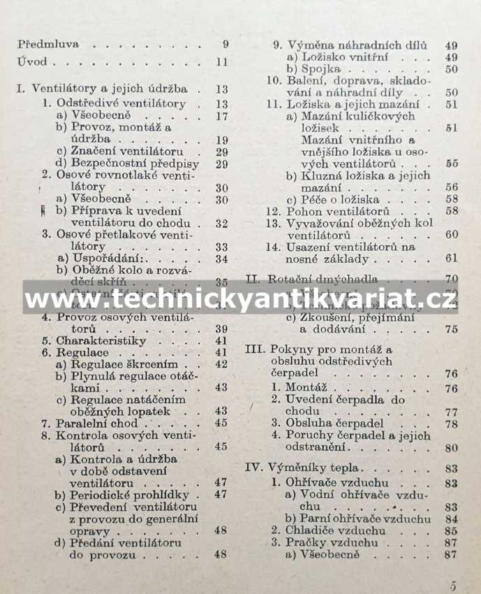 Údržba a opravy vzduchotechnických zařízení - Špinar (1962)