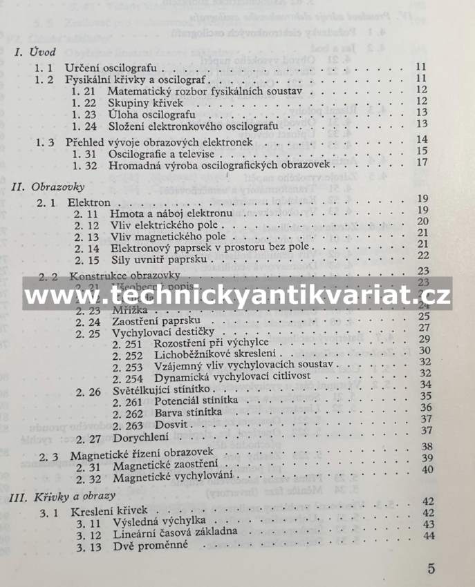 Elektronkový oscilograf - Norton Nadler (1954)