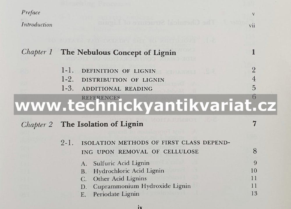 The chemistry of lignin - Irwin A. Pearl (1967)