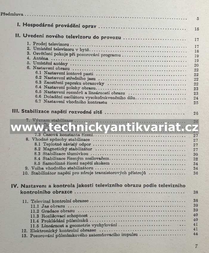 Rádce televizního opraváře - Milan Český (1964)