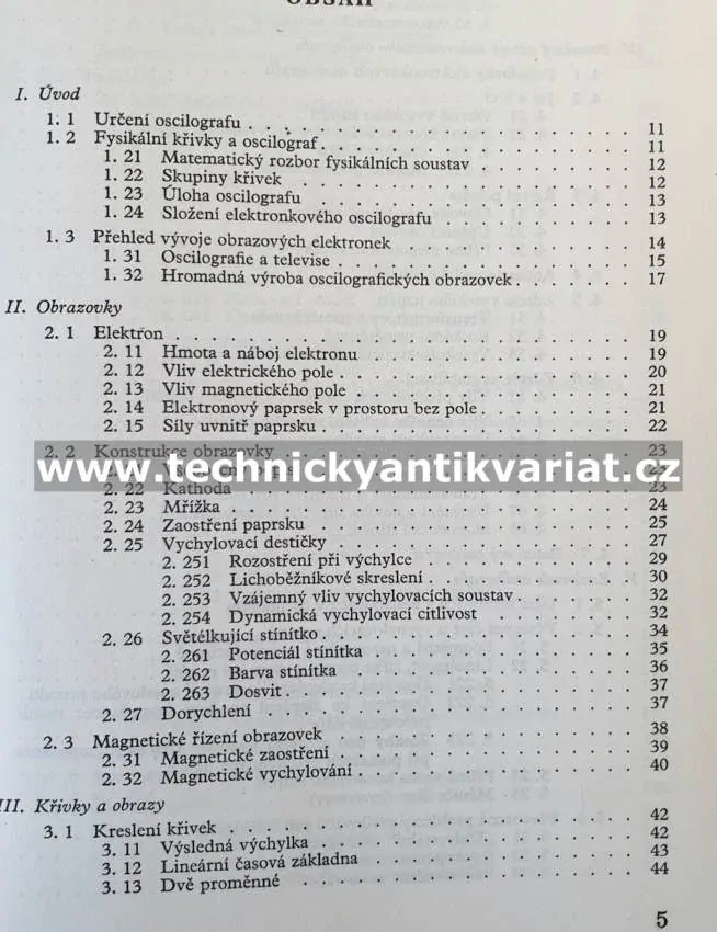 Elektronkový oscilograf - Norton Nadler (1954)