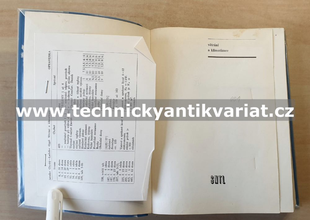 Větrání a klimatizace - Chyský, Oppl (1971)