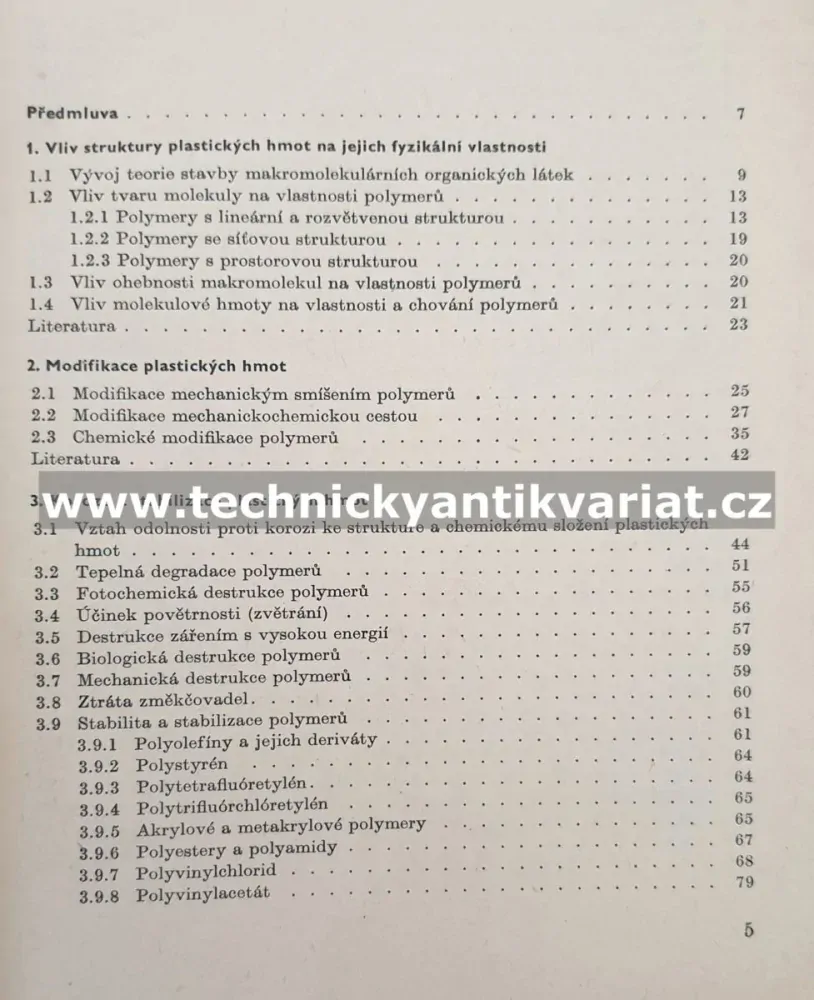 Zpracování plastických hmot - Jiří Štěpek (1966)