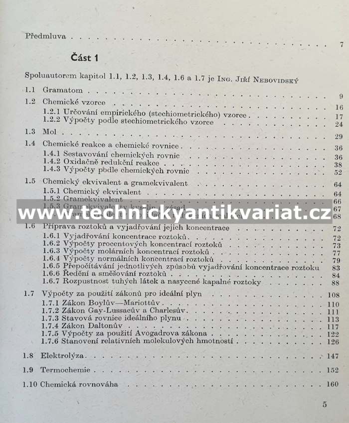 Příklady z obecné a anorganické chemie - Hájek, Jenšovský, Klimešová (1967)