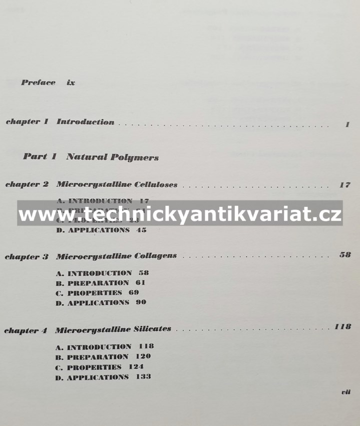 Microcrystal Polymer Science - O.A. Battista (1975)