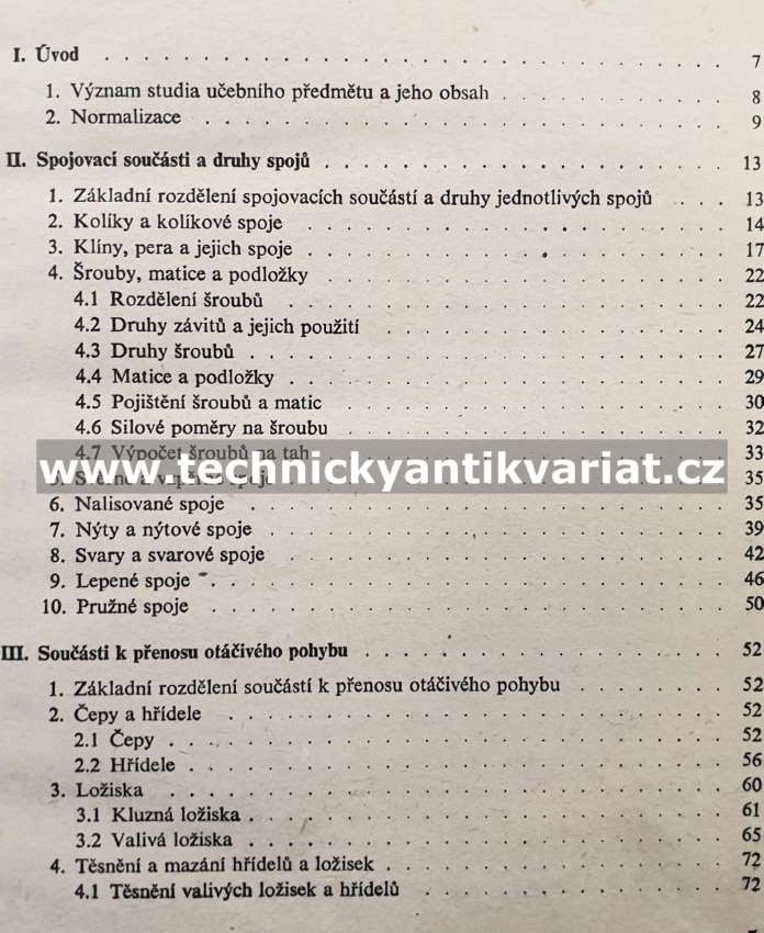 Stroje a zařízení I. Doleček, Gajdoš, Novák (1970)