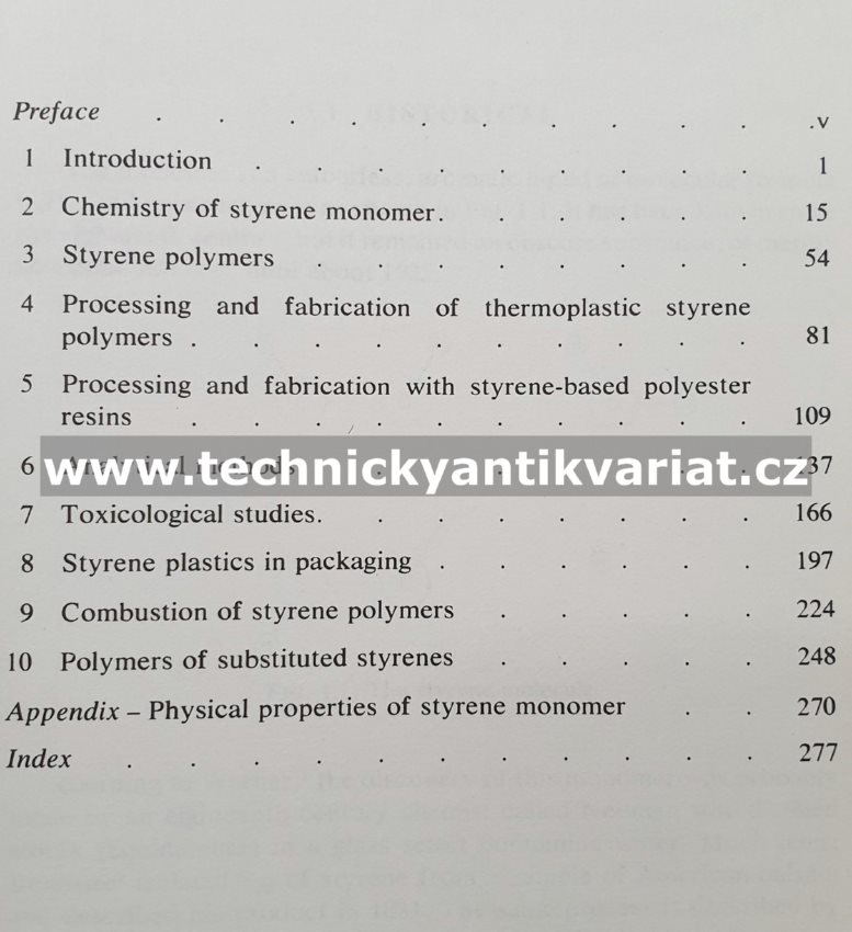 Styrene polymers technology and environmental aspects - Brighton, Pritchard, Skinner (1979)