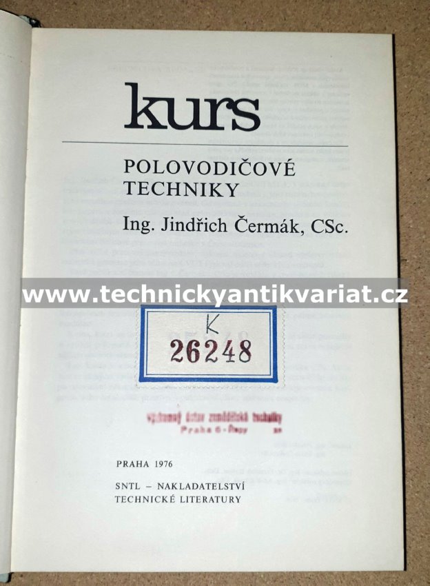 Kurs polovodičové techniky - Jindřich Čermák (1976)