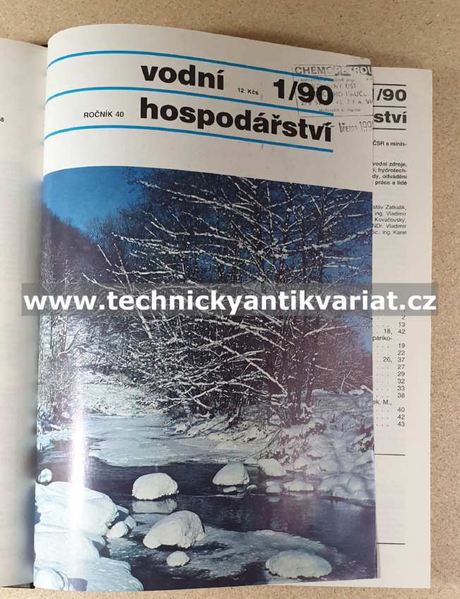 Vodní hospodářství 1990