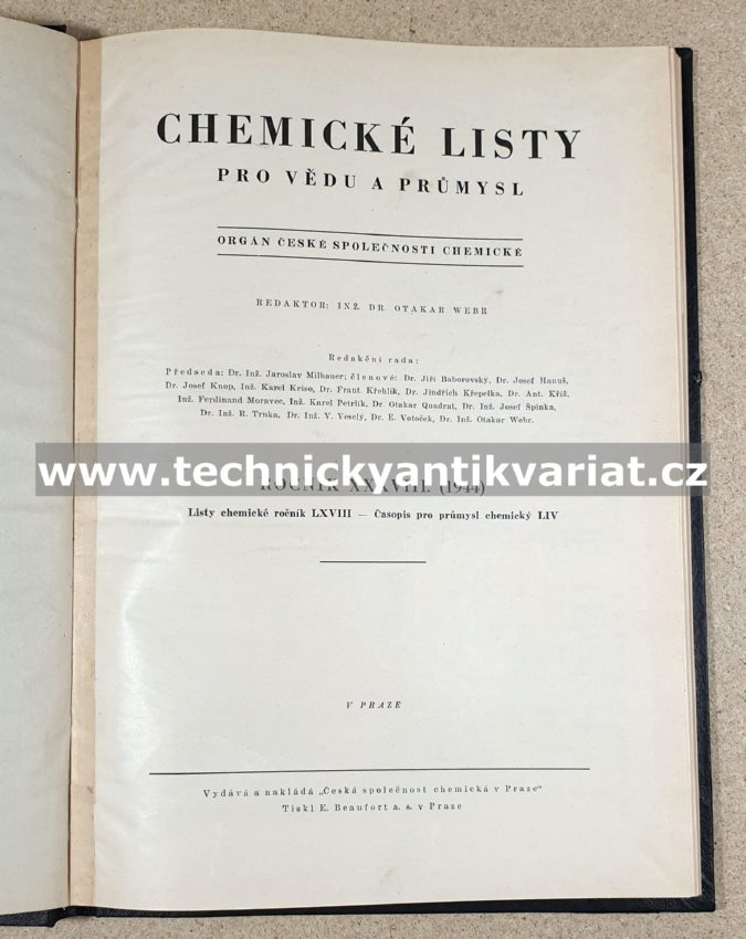 Chemické listy 1944