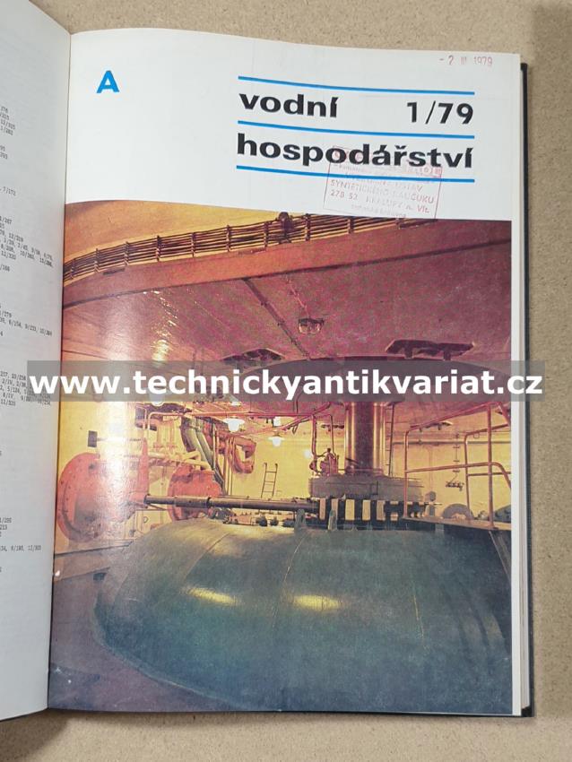 Vodní hospodářství A,B 1979
