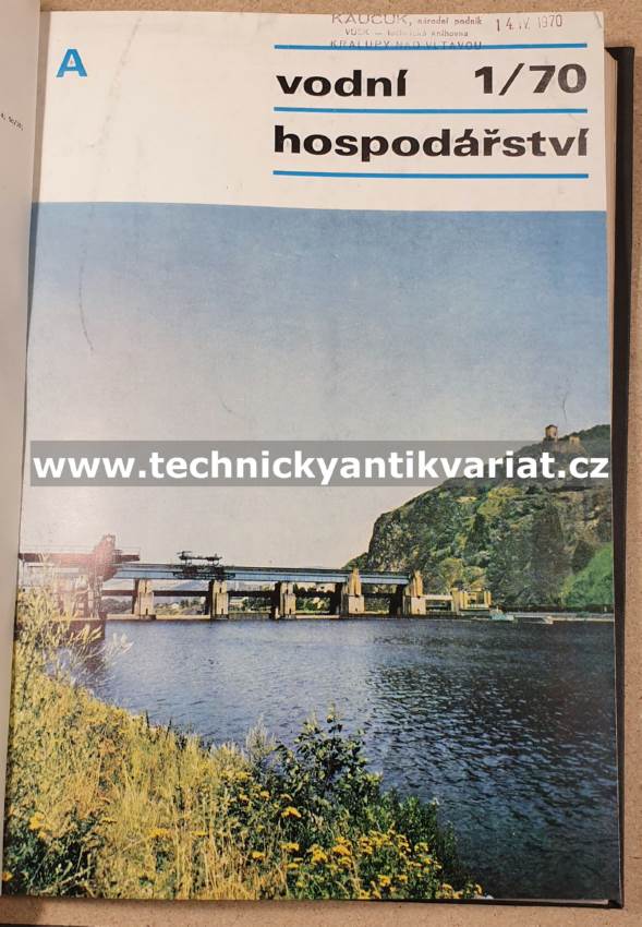 Vodní hospodářství A,B 1970