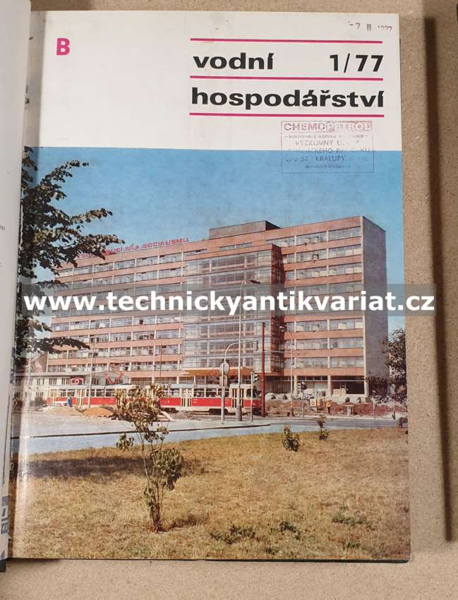 Vodní hospodářství A,B 1977