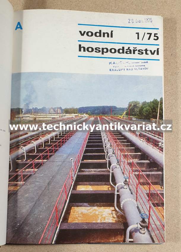 Vodní hospodářství A,B 1975