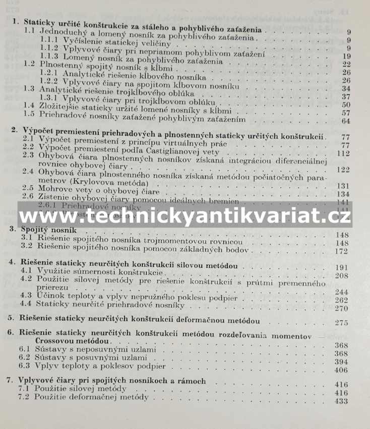 Príklady ze stavebnej mechaniky - Laurinčik, Skyba (1969)