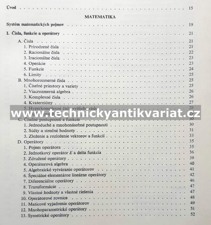 Příručka matematiky pre fyzikov - E. Madelung (1975)