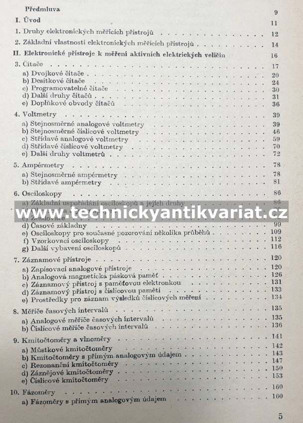 Elektrické měřící přístroje - Vladislav Matyáš (1981)