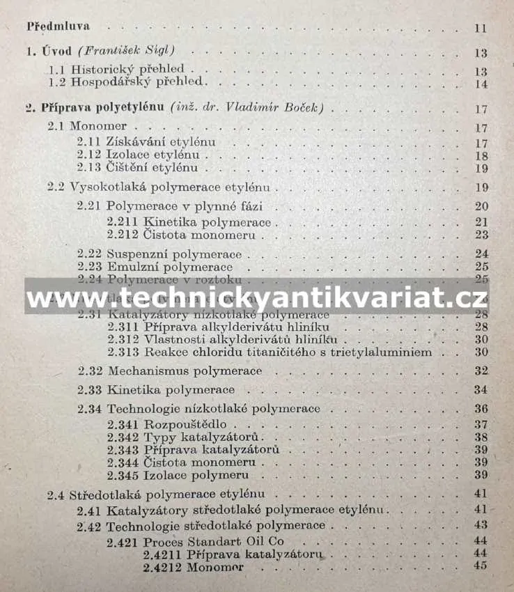 Polyetylén - František Tomis (1961)