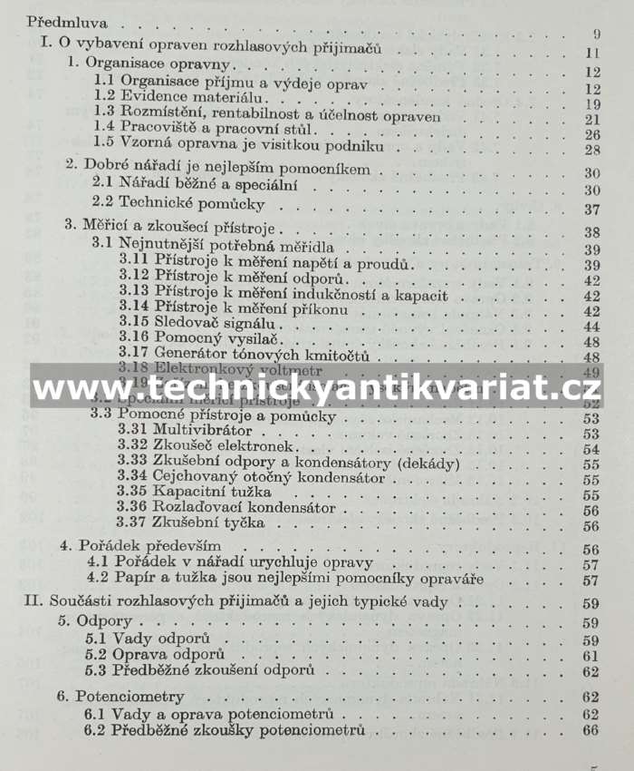 Opravy rozhlasových přijímačů (1957)